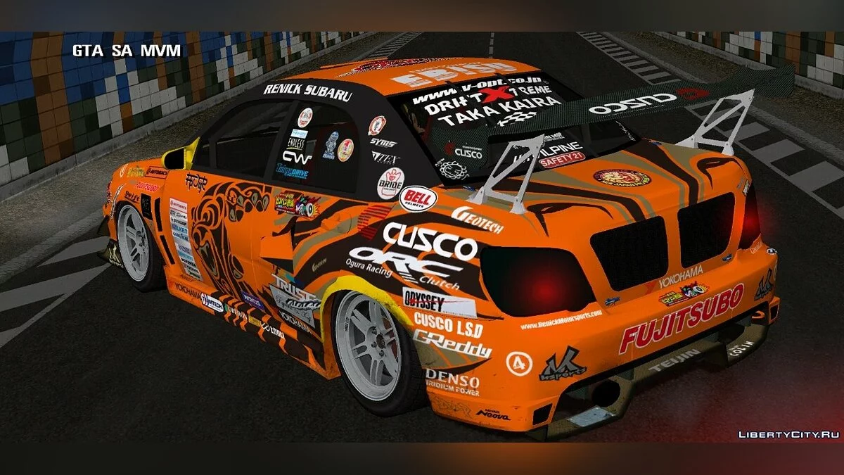 Subaru / GTA سان أندرياس (iOS، أندرويد)