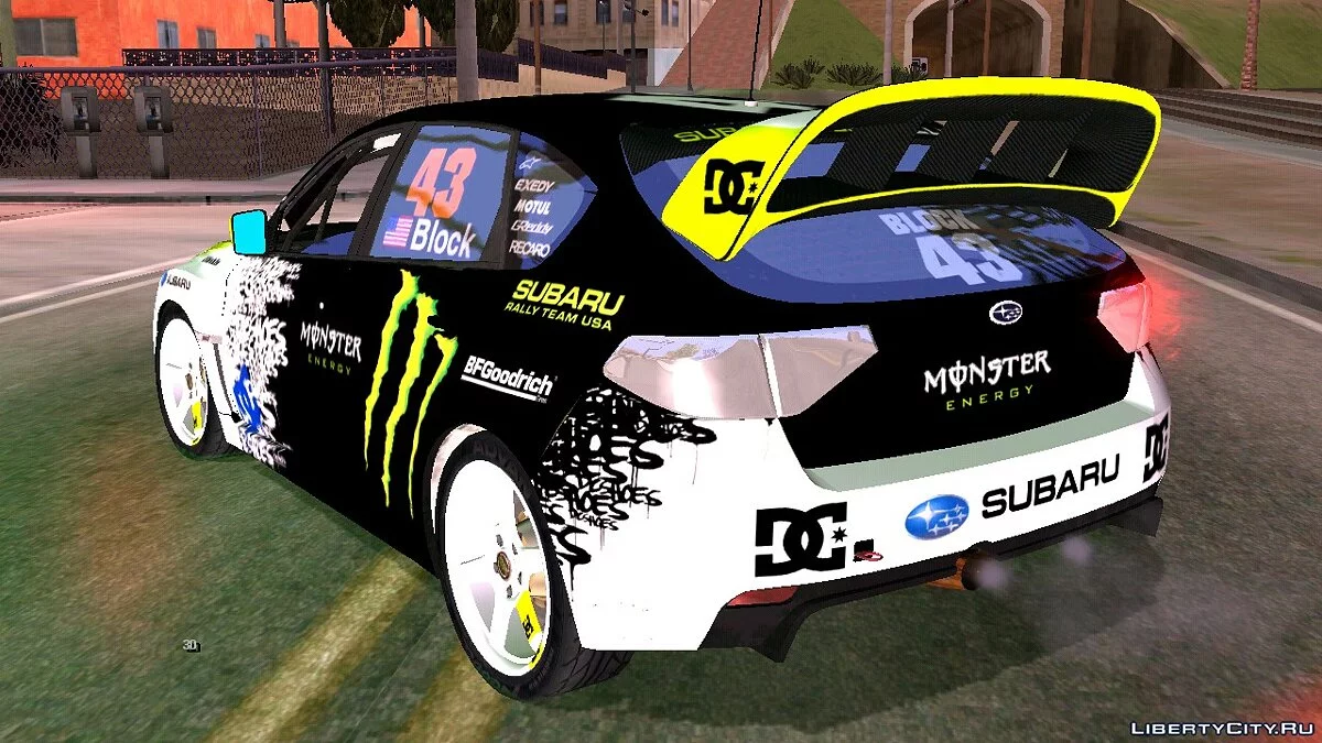 Ken Block Subaru Impreza WRX STi 2009 / GTA San Andreas (iOS, Android)