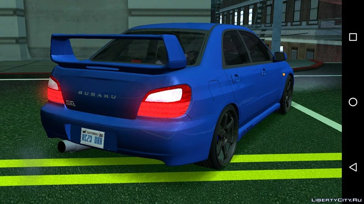 Subaru Impreza 2001 v2.0 (仅DFF) / GTA San Andreas (iOS, Android)
