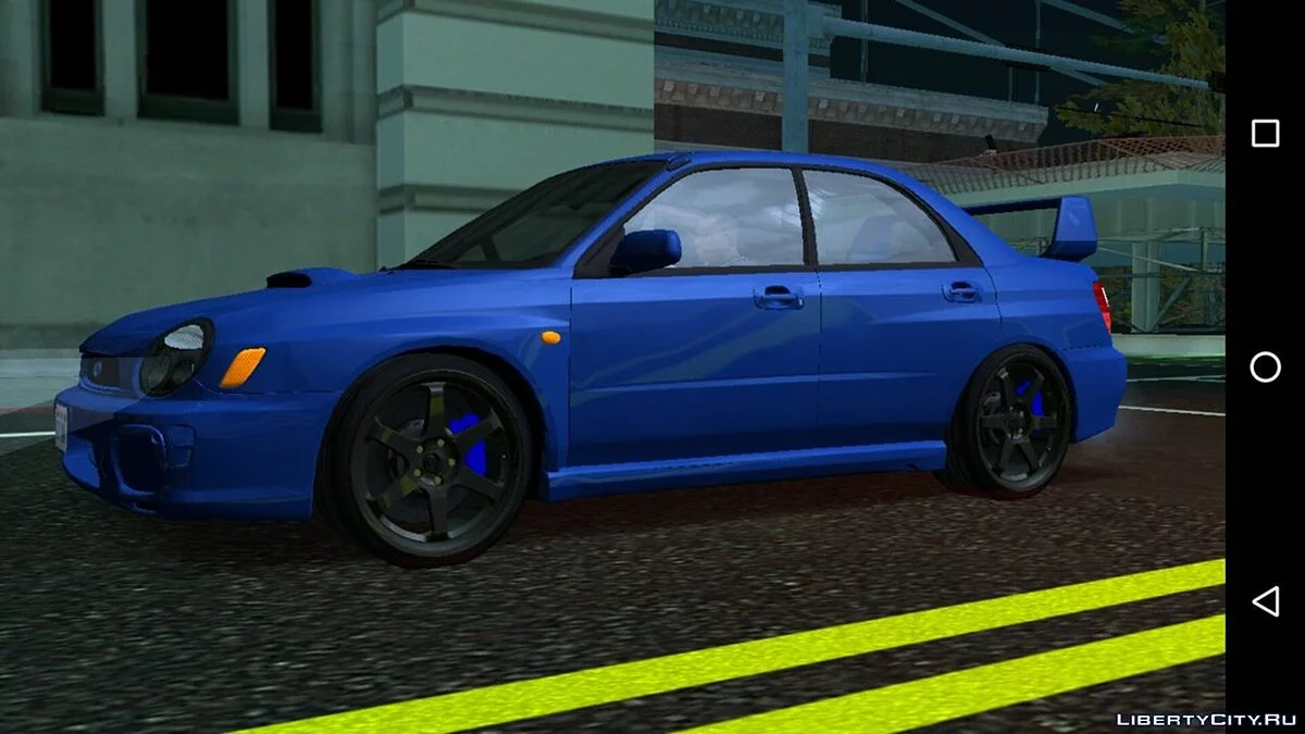 Subaru Impreza 2001 v2.0 (仅DFF) / GTA San Andreas (iOS, Android)