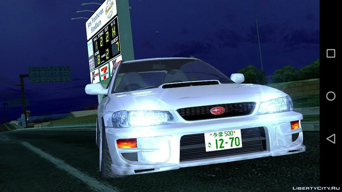 Subaru GC8 Wagon (DFF only) / GTA San Andreas (iOS, Android)