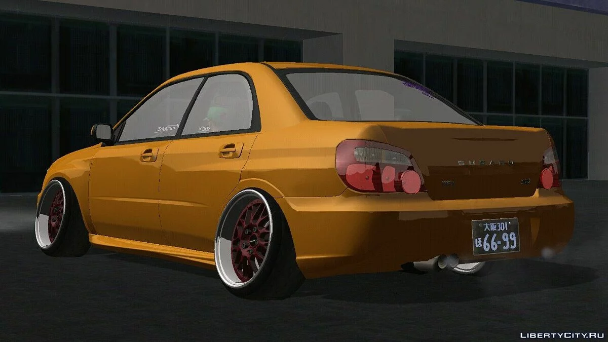 斯巴鲁翼豹 WRX STi 2005 v2.0 (仅 DFF) / GTA San Andreas (iOS, Android)