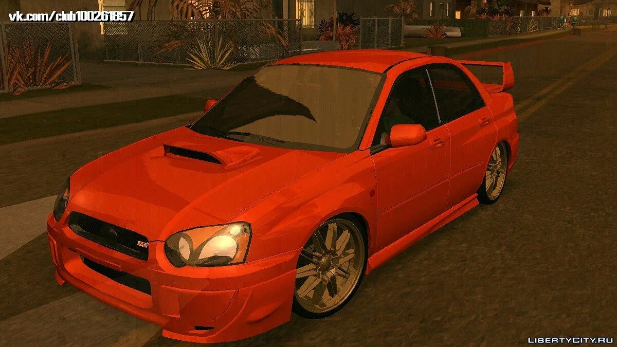 Subaru Impreza WRX STi (solo DFF) / GTA San Andreas (iOS, Android)