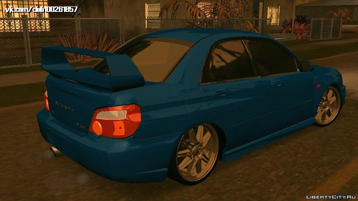 Subaru Impreza WRX STi (solo DFF) / GTA San Andreas (iOS, Android)
