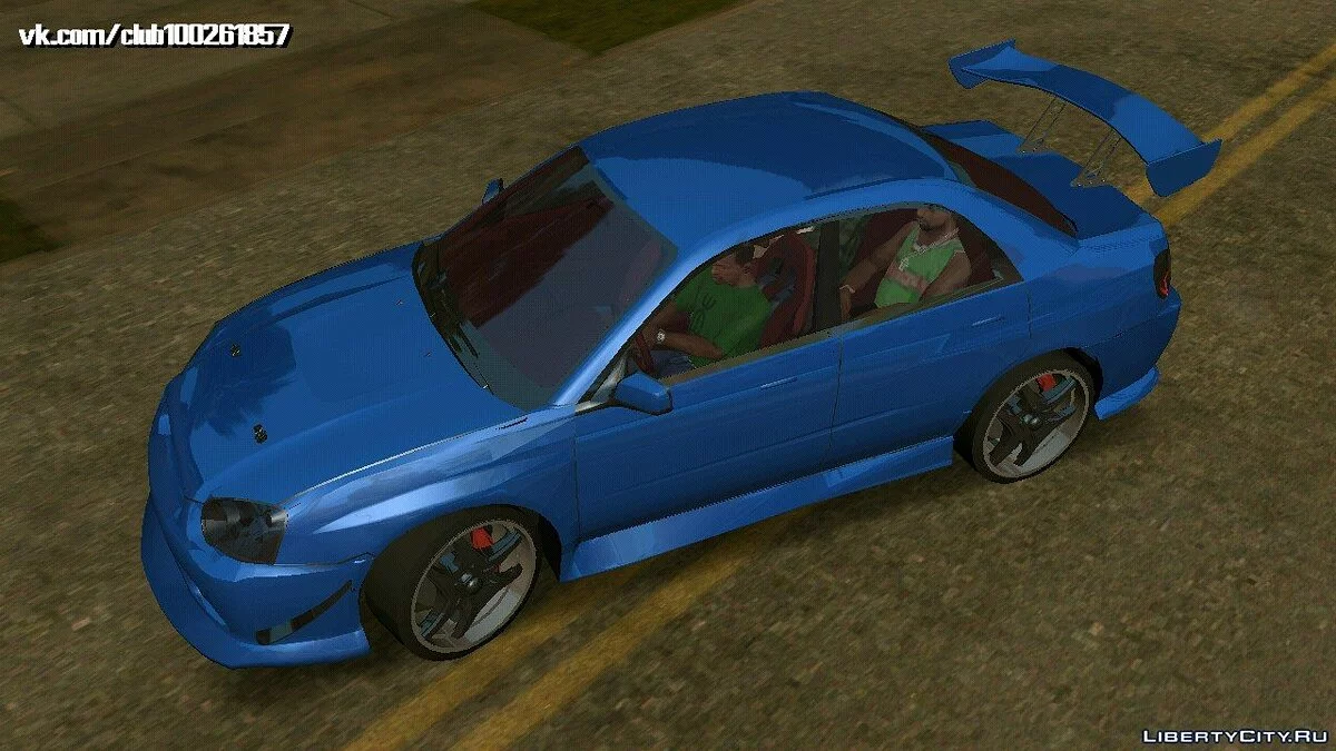 Subaru Impreza WRX (тільки DFF) / GTA San Andreas (iOS, Android)