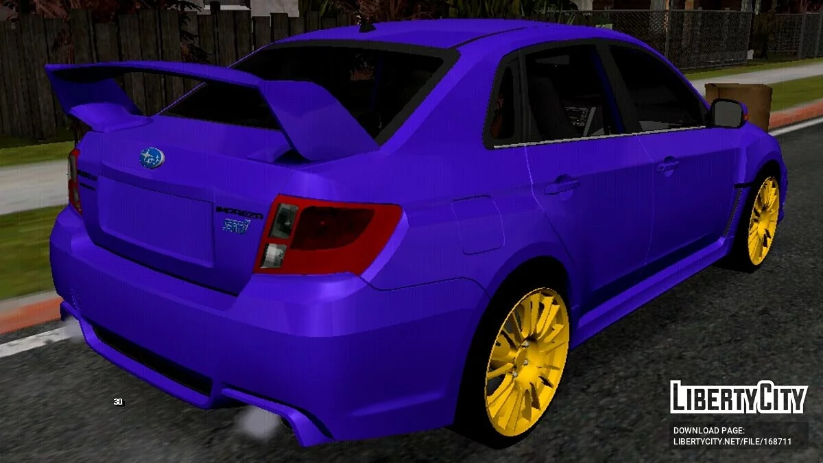 Subaru WRX STI (только DFF) / GTA San Andreas (iOS, Android)