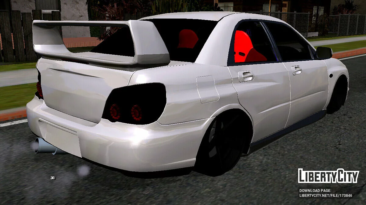 Subaru WRX STI (solo DFF) / GTA San Andreas (iOS, Android)