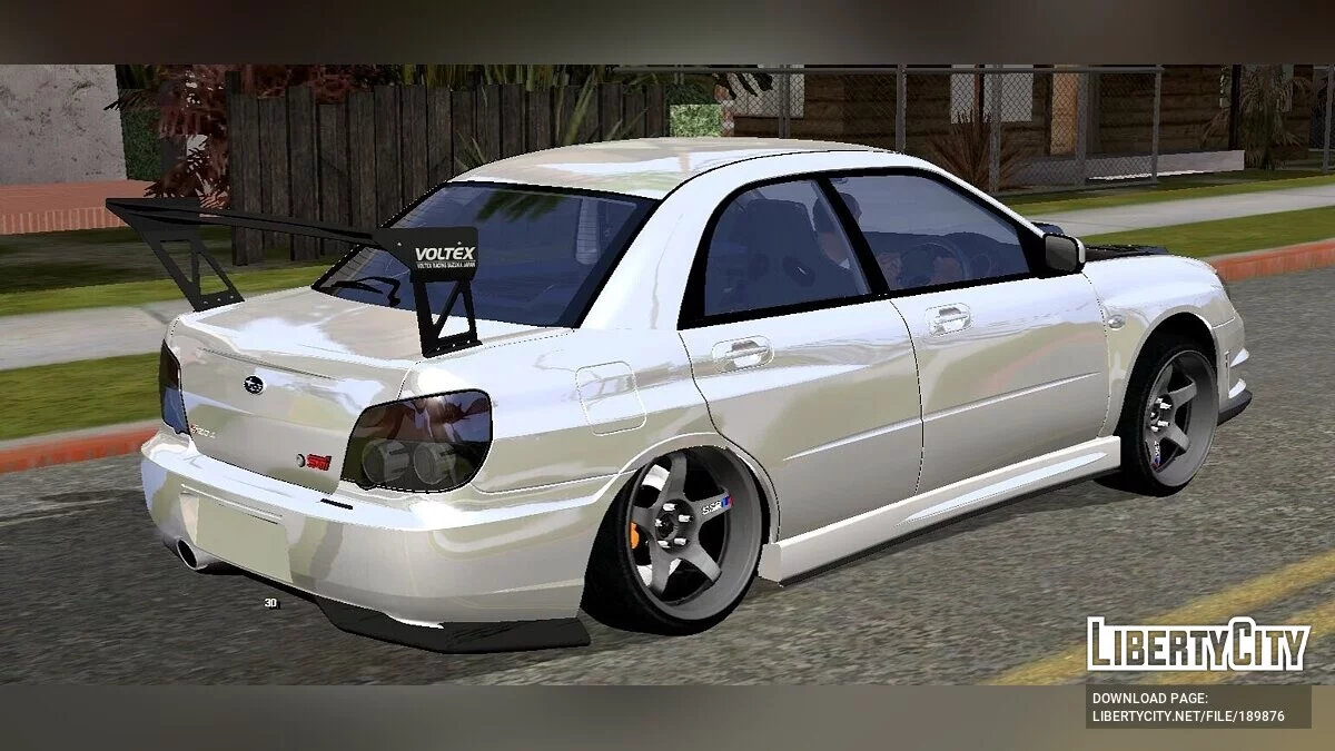 斯巴鲁 WRX STi 2006 Voltex 街头赛车 / GTA San Andreas (iOS, Android)