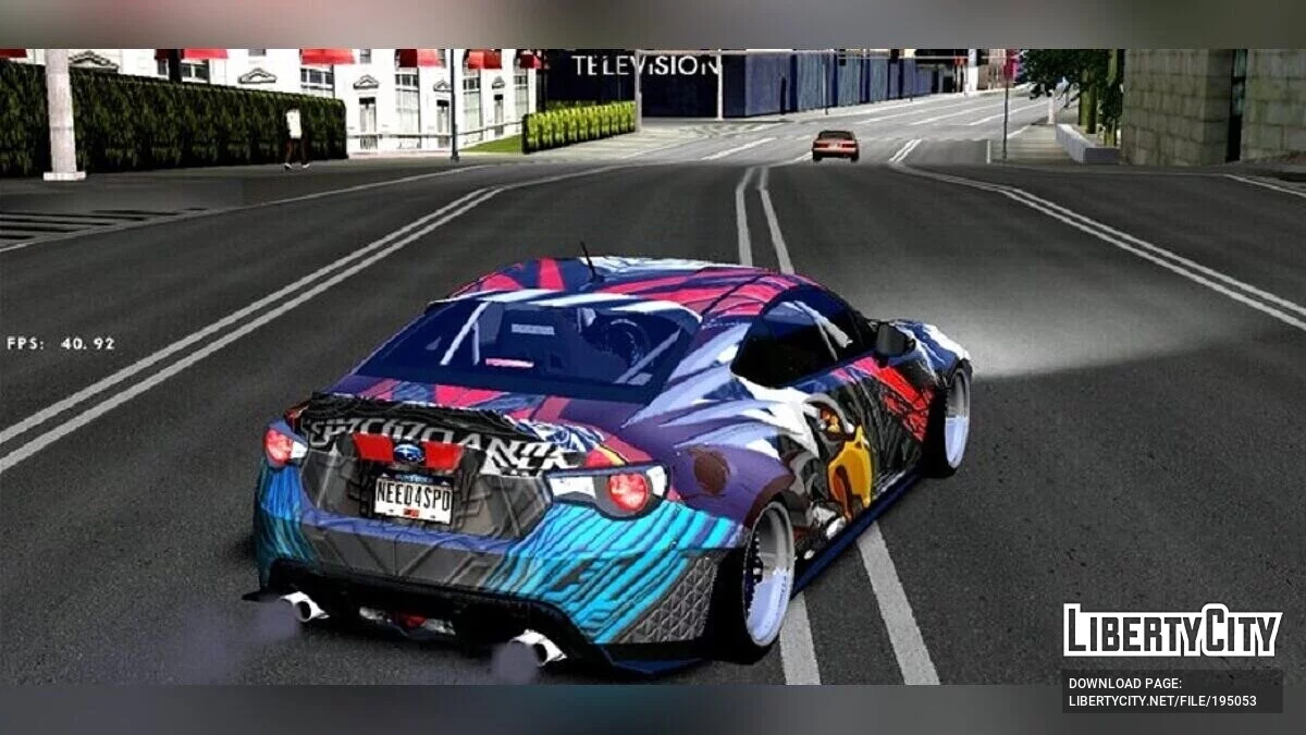 Subaru BRZ Hawk / GTA San Andreas (iOS, Android)