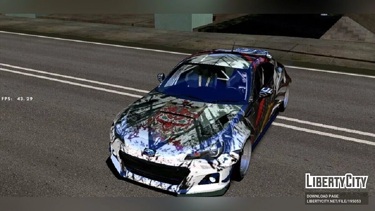 Subaru BRZ Hawk / GTA San Andreas (iOS, Android)