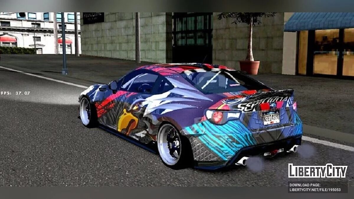 Subaru BRZ Hawk / GTA San Andreas (iOS, Android)