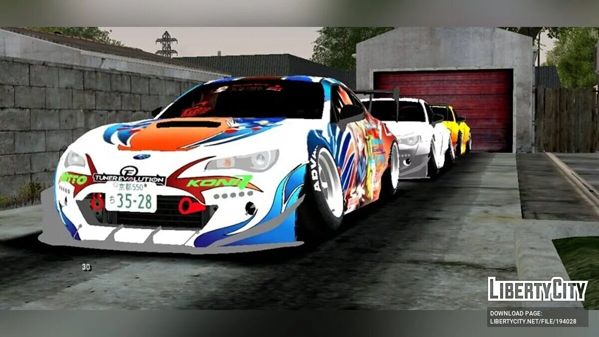 Subaru BRZ Rocket Bunny Stance Edit / GTA San Andreas (iOS, Android)