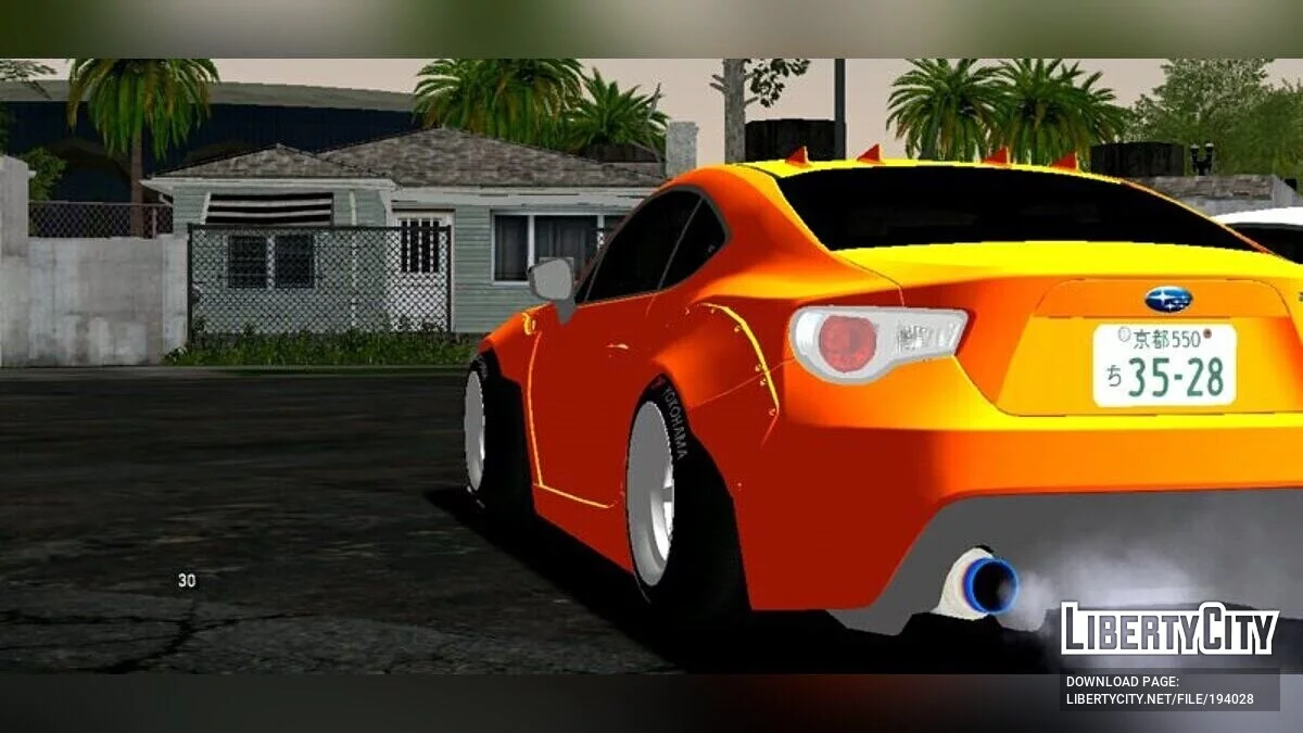 Subaru BRZ Rocket Bunny Stance Edit / GTA San Andreas (iOS, Android)