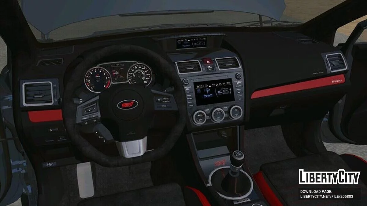 Mobil için Subaru WRX STI S209 / GTA San Andreas (iOS, Android)