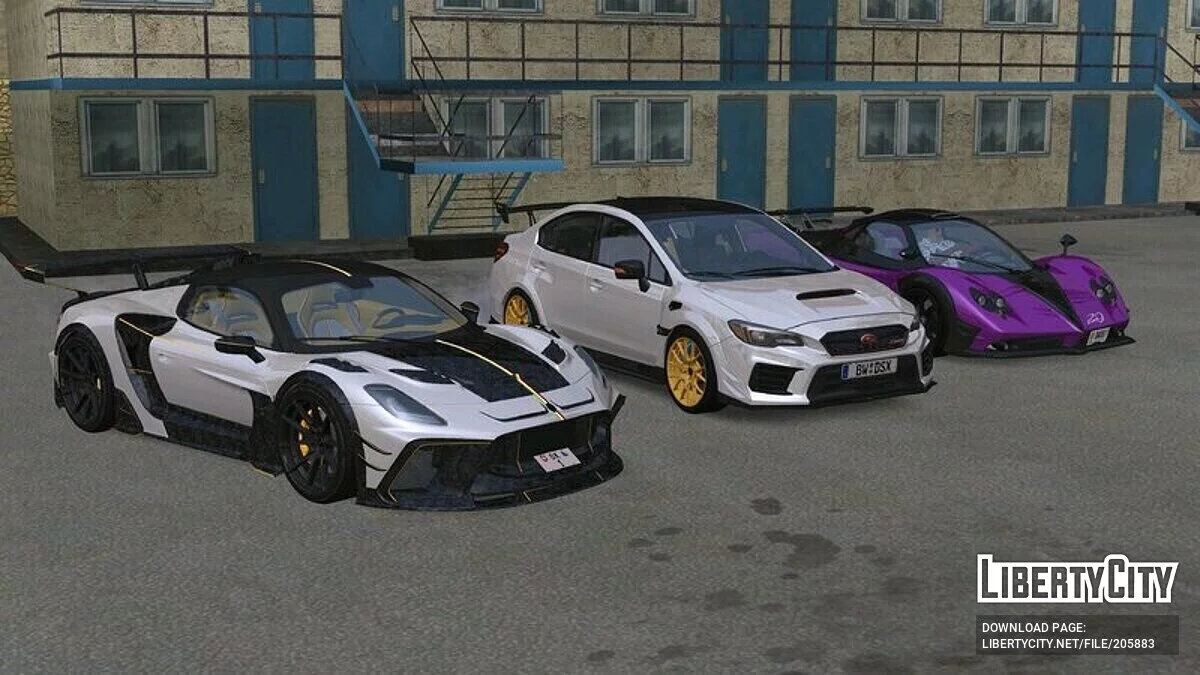 Mobil için Subaru WRX STI S209 / GTA San Andreas (iOS, Android)