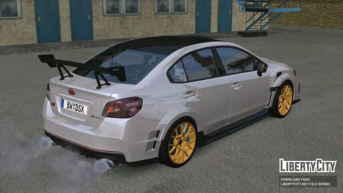 Mobil için Subaru WRX STI S209 / GTA San Andreas (iOS, Android)