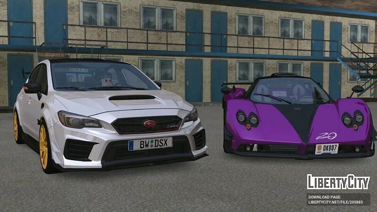 Mobil için Subaru WRX STI S209 / GTA San Andreas (iOS, Android)