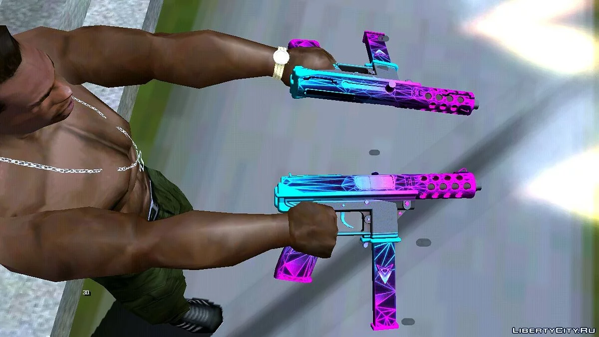 Tec-9 Decimator 2000 / GTA San Andreas (iOS, Android)