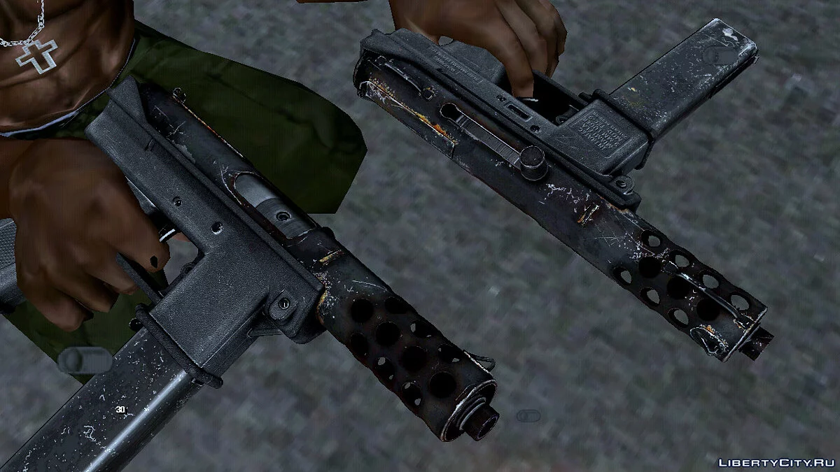 TEC-9 de Qualidade / GTA San Andreas (iOS, Android)