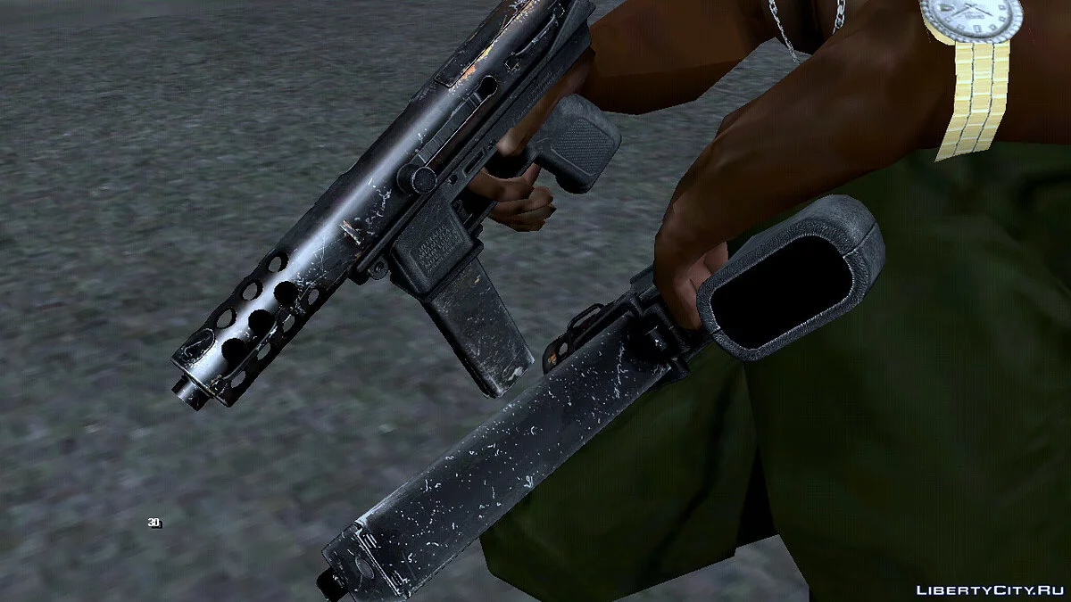 TEC-9 de Qualidade / GTA San Andreas (iOS, Android)