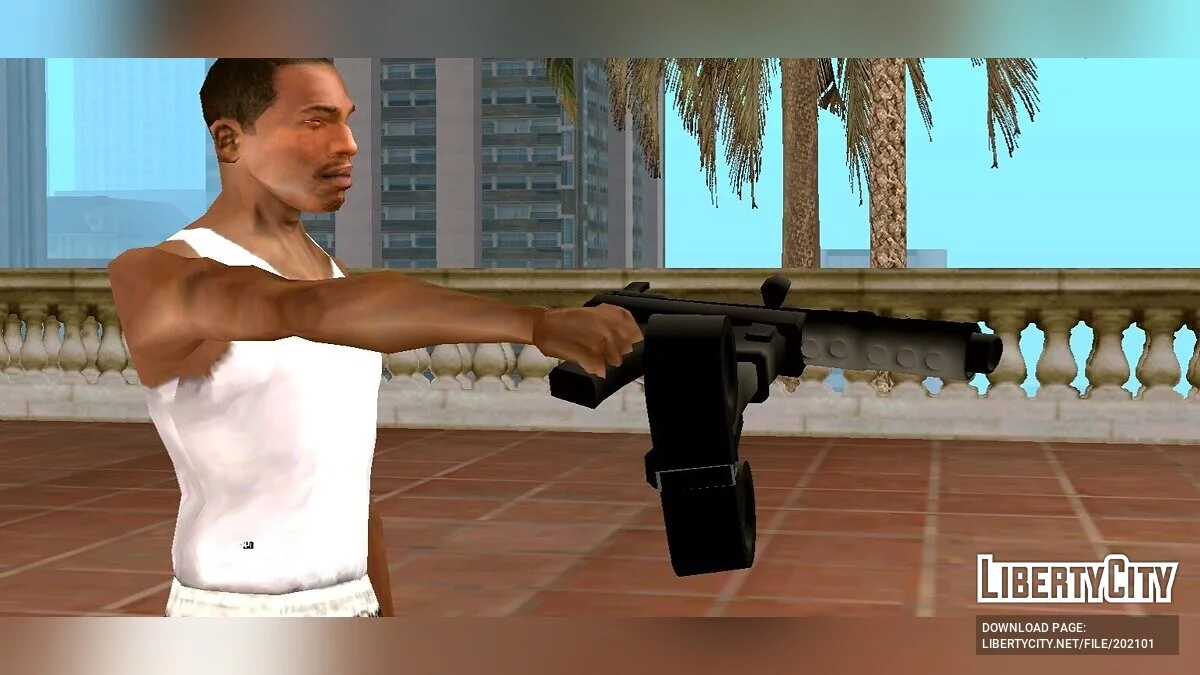 TEC-9 (тільки DFF) / GTA San Andreas (iOS, Android)