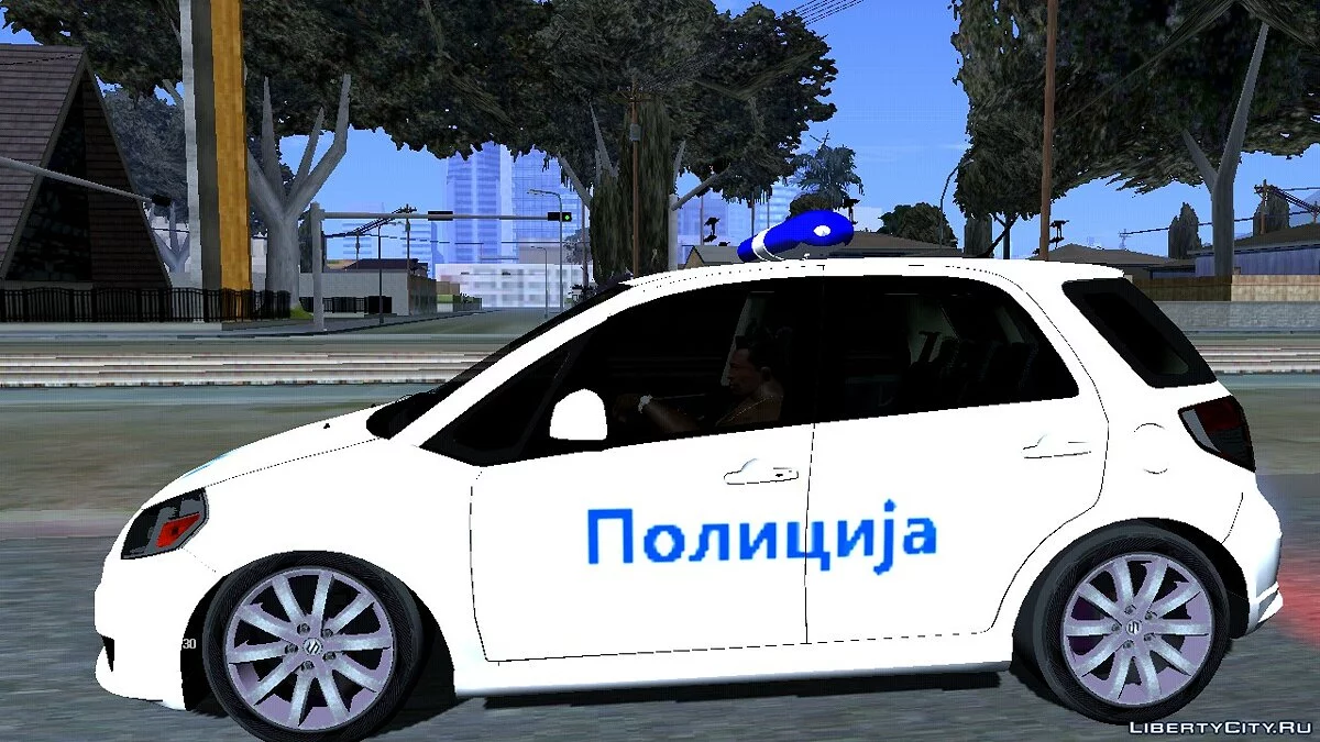 Suzuki SX4 - Police de Serbie / GTA San Andreas (iOS, Android)