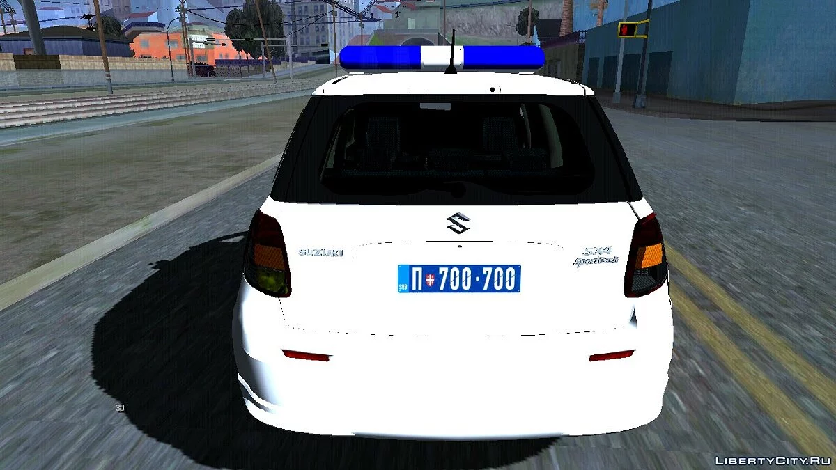 Suzuki SX4 - Police de Serbie / GTA San Andreas (iOS, Android)