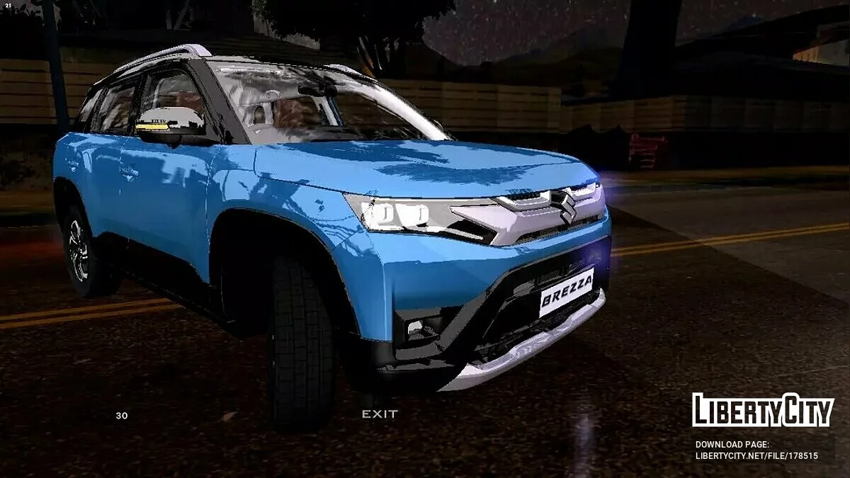 2022 Maruti Suzuki Brezza / GTA San Andreas (iOS, Android)
