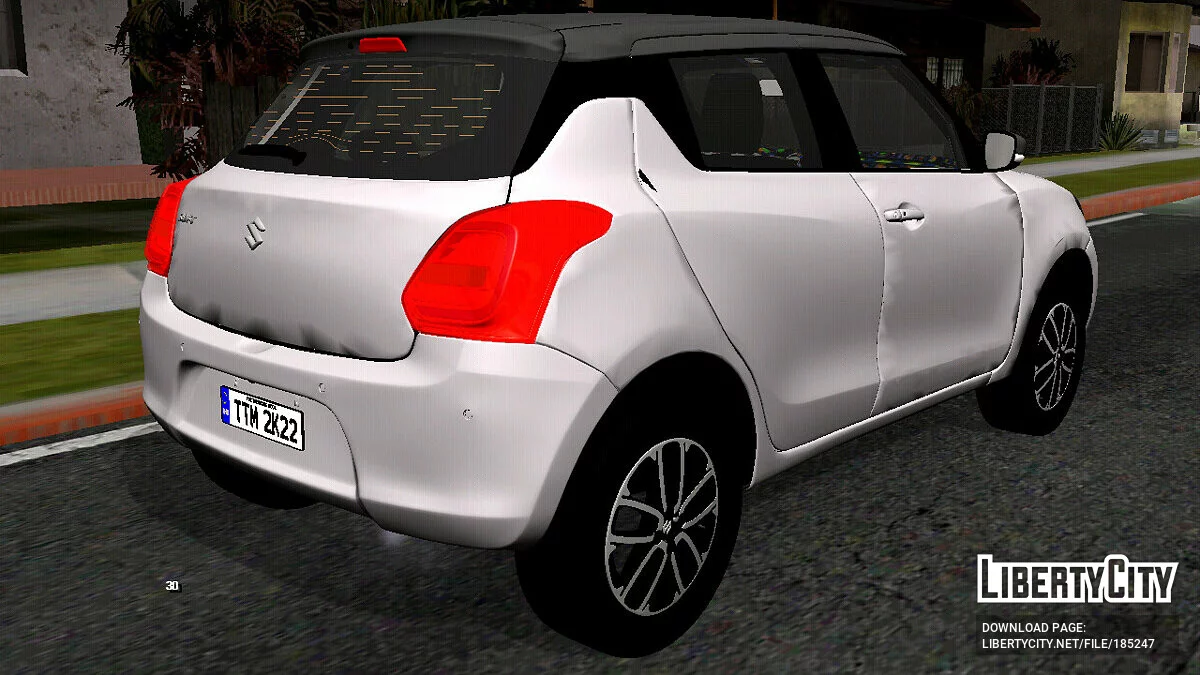 Sukuki Swift 2022 (Only DFF) / GTA San Andreas (iOS, Android)