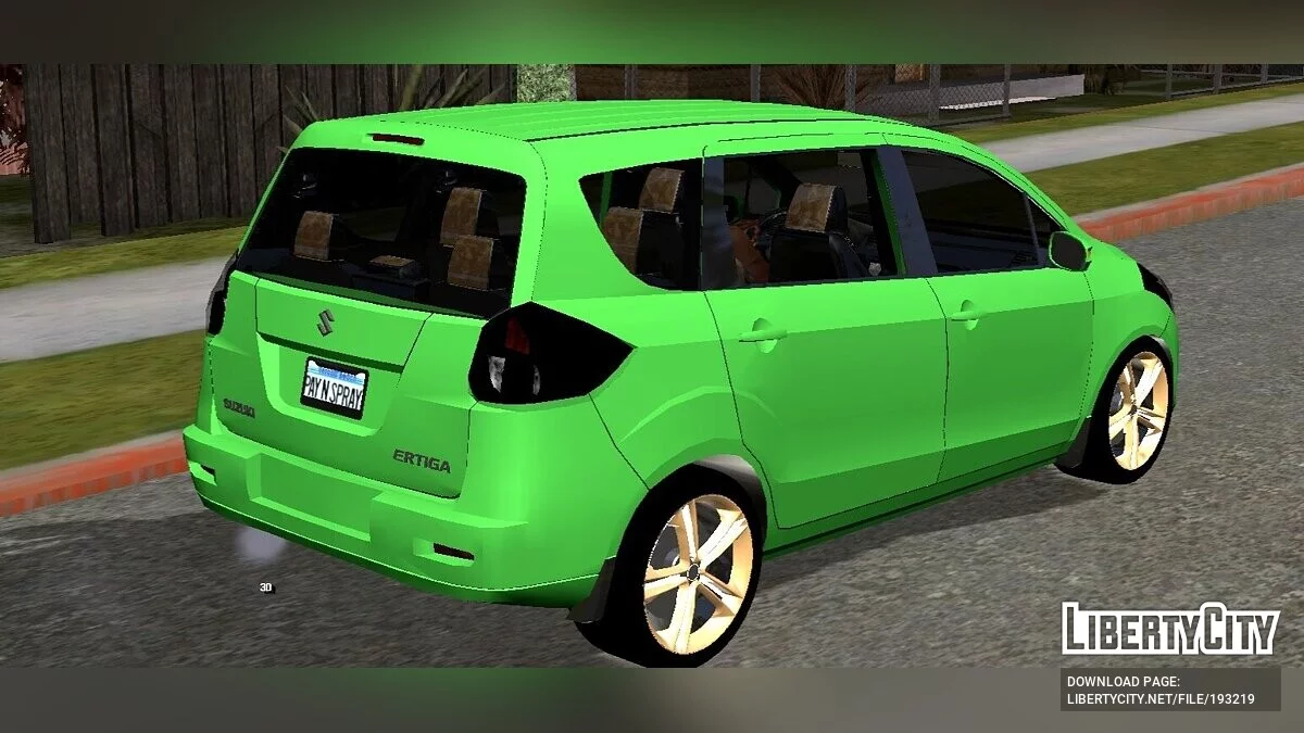 Suzuki Ertiga (DFF uniquement) / GTA San Andreas (iOS, Android)