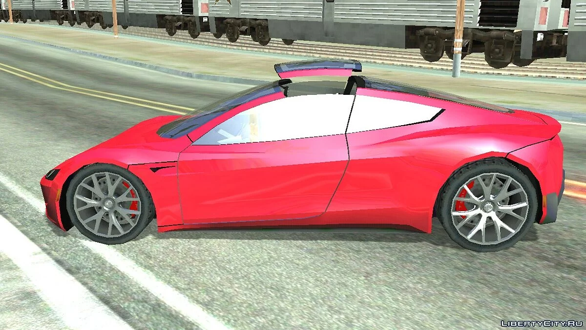 Tesla Roadster 2020 / GTA San Andreas (iOS, Android)