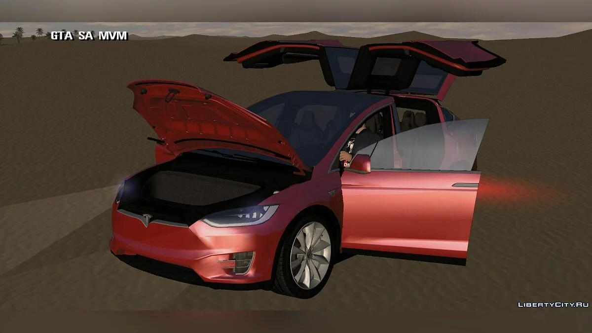 Tesla Model X / GTA San Andreas (iOS, Android)
