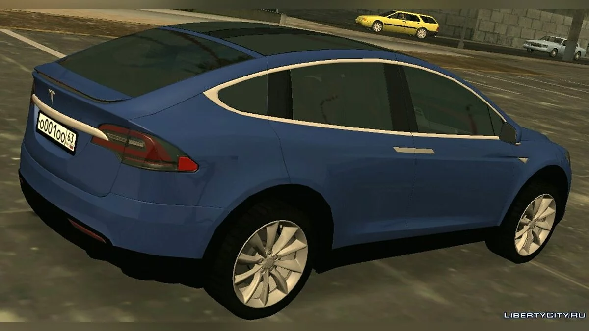 Tesla Model X (тільки DFF) / GTA San Andreas (iOS, Android)