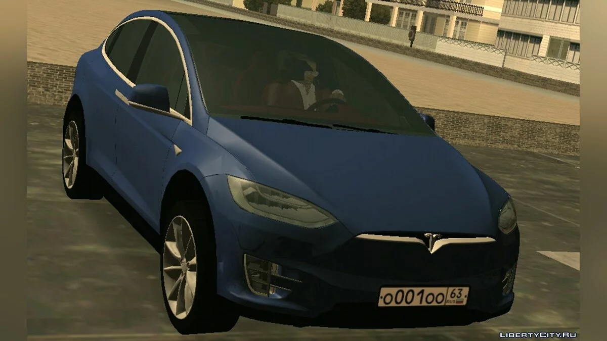 Tesla Model X (тільки DFF) / GTA San Andreas (iOS, Android)