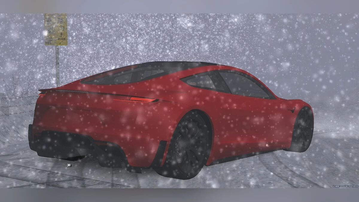 Tesla Roadster 2020 / GTA San Andreas (iOS, Android)