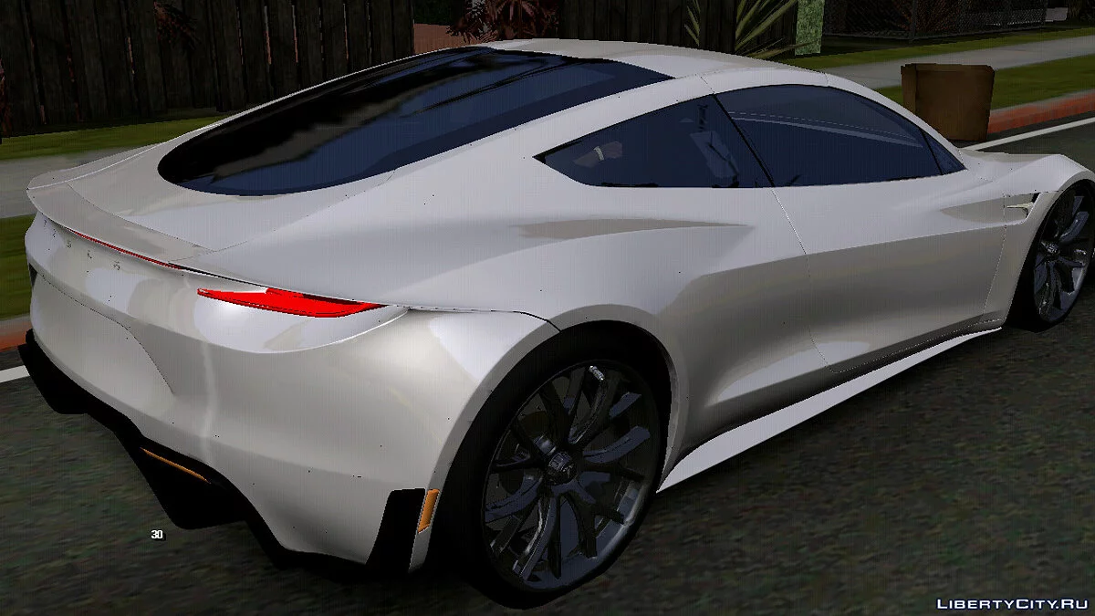 2020 Tesla Roadster (DFF only) / GTA San Andreas (iOS, Android)