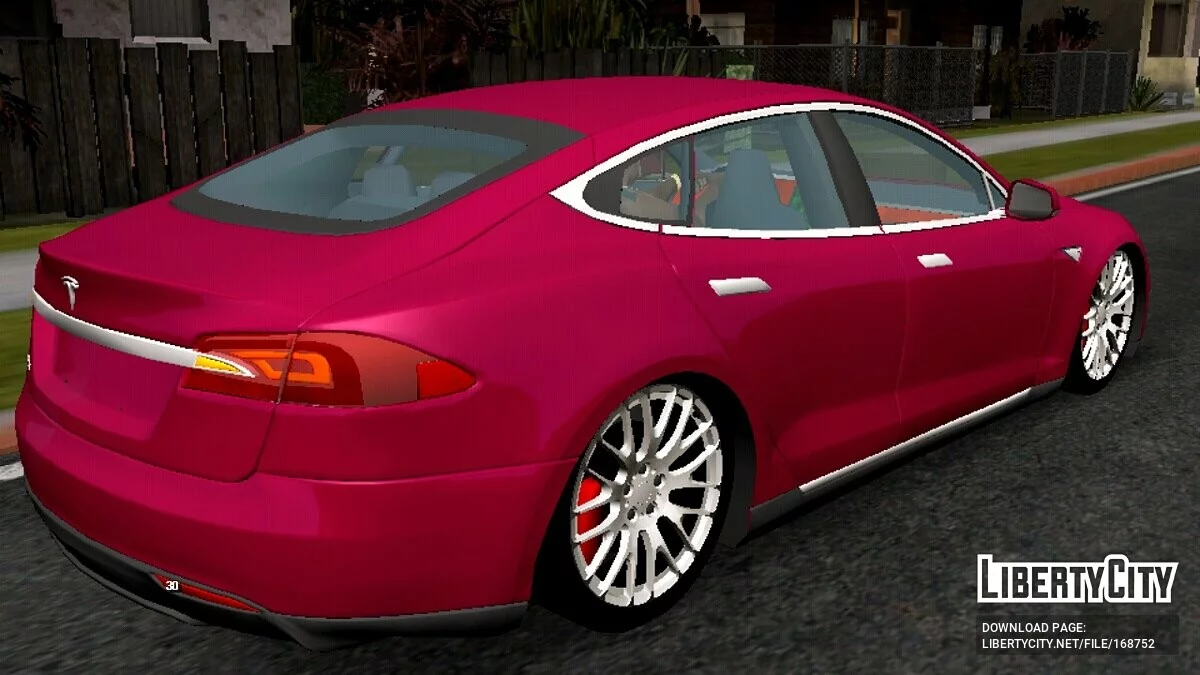 Tesla Model S / GTA San Andreas (iOS, Android)