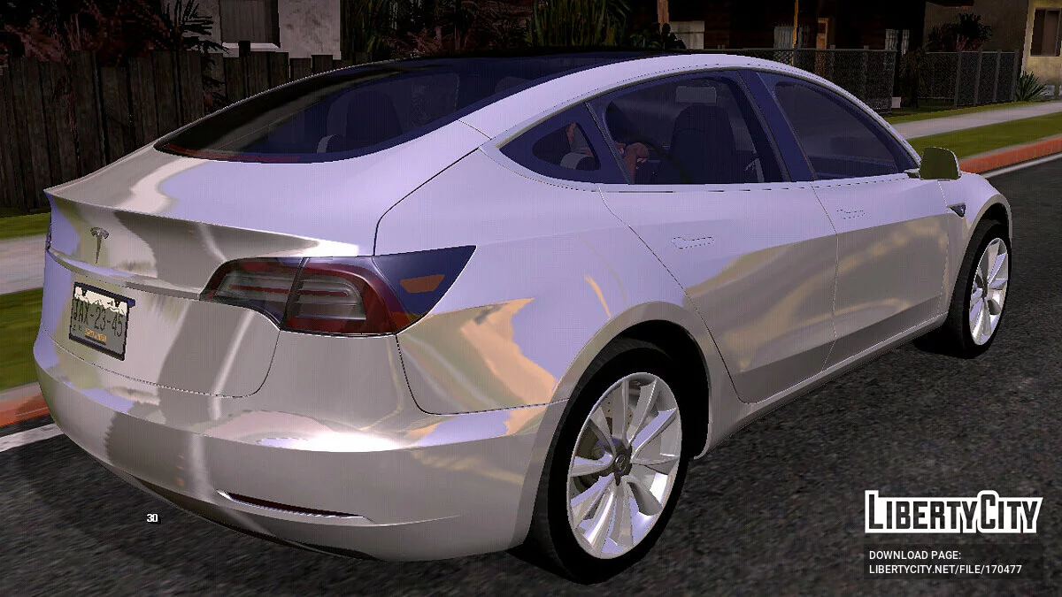 Tesla Model 3 (DFF فقط) / GTA سان أندرياس (iOS، أندرويد)
