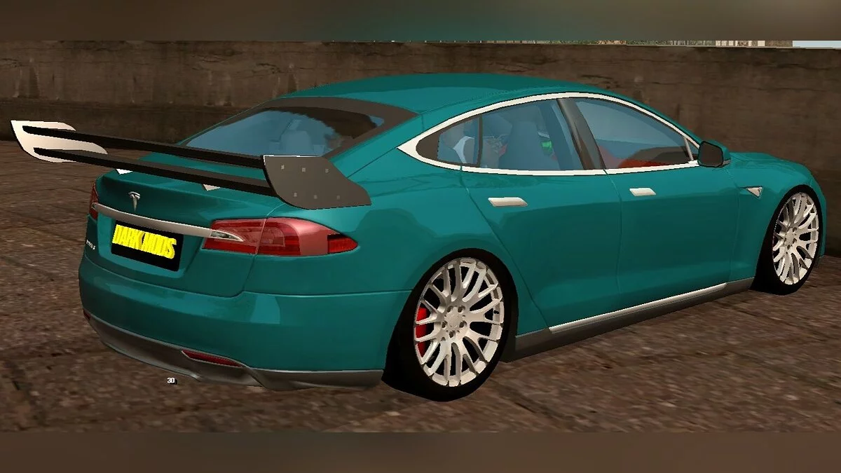 Tesla Model S (apenas DFF) / GTA San Andreas (iOS, Android)