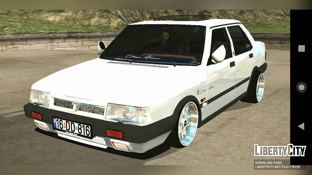 Download Tofaş Doğan SLX For GTA San Andreas (iOS, Android)