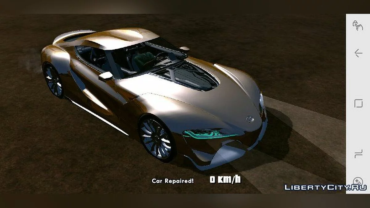 Toyota Supra FT 01 Concept 2014 / GTA San Andreas (iOS, Android)