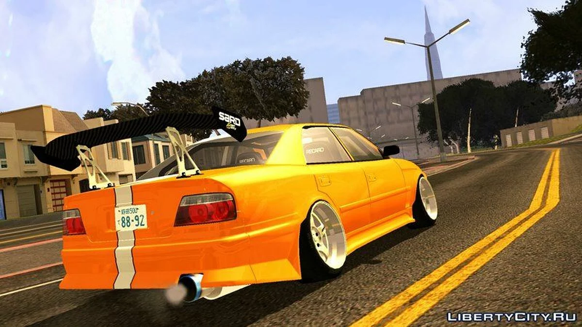 Toyota Chaser Tourer V JZX100 Tuned / GTA San Andreas (iOS, Android)