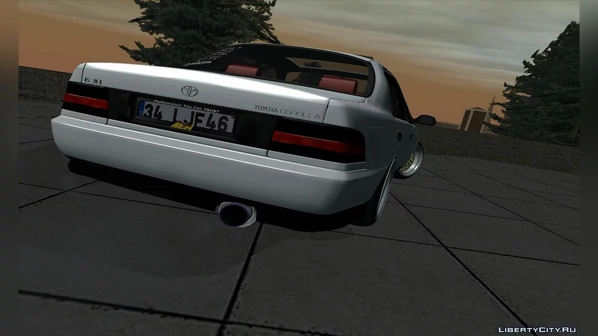 Toyota Corolla 1999 Model / GTA San Andreas (iOS, Android)