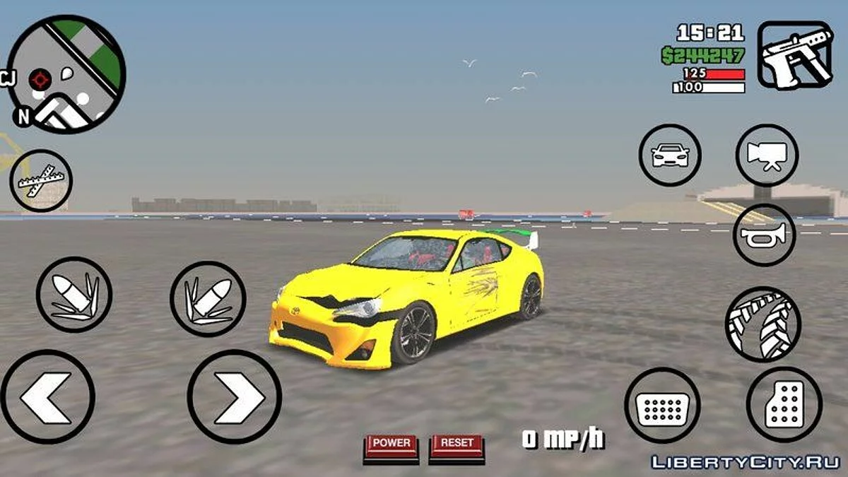 Toyota GT86 2JZ-GTE / GTA San Andreas (iOS, Android)