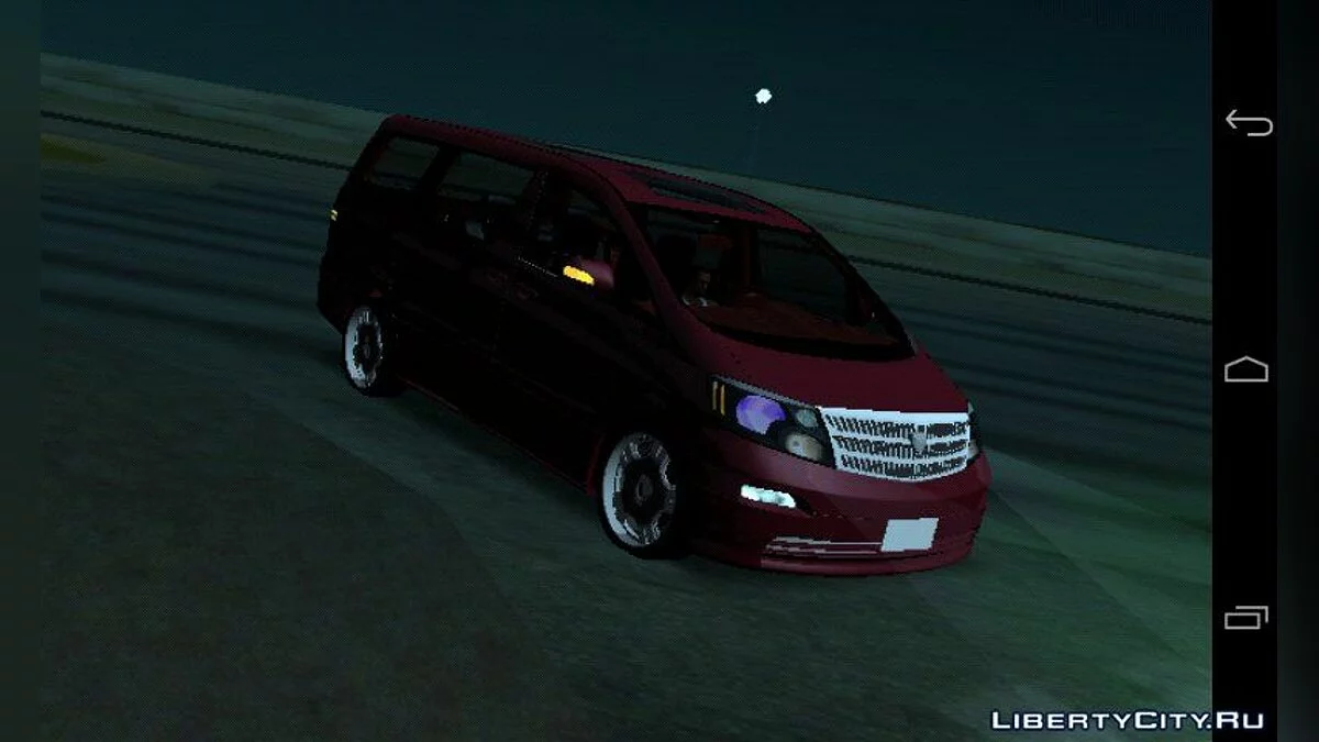 Toyota Alphard (DFF uniquement) / GTA San Andreas (iOS, Android)