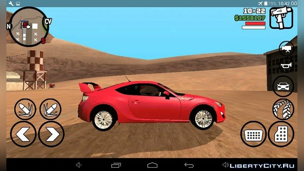 Toyota GT86 (DFF only) / GTA San Andreas (iOS, Android)
