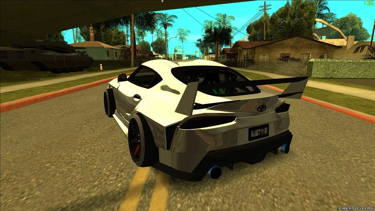 Toyota GR Supra LB [Android/PC] / GTA San Andreas (iOS, Android)