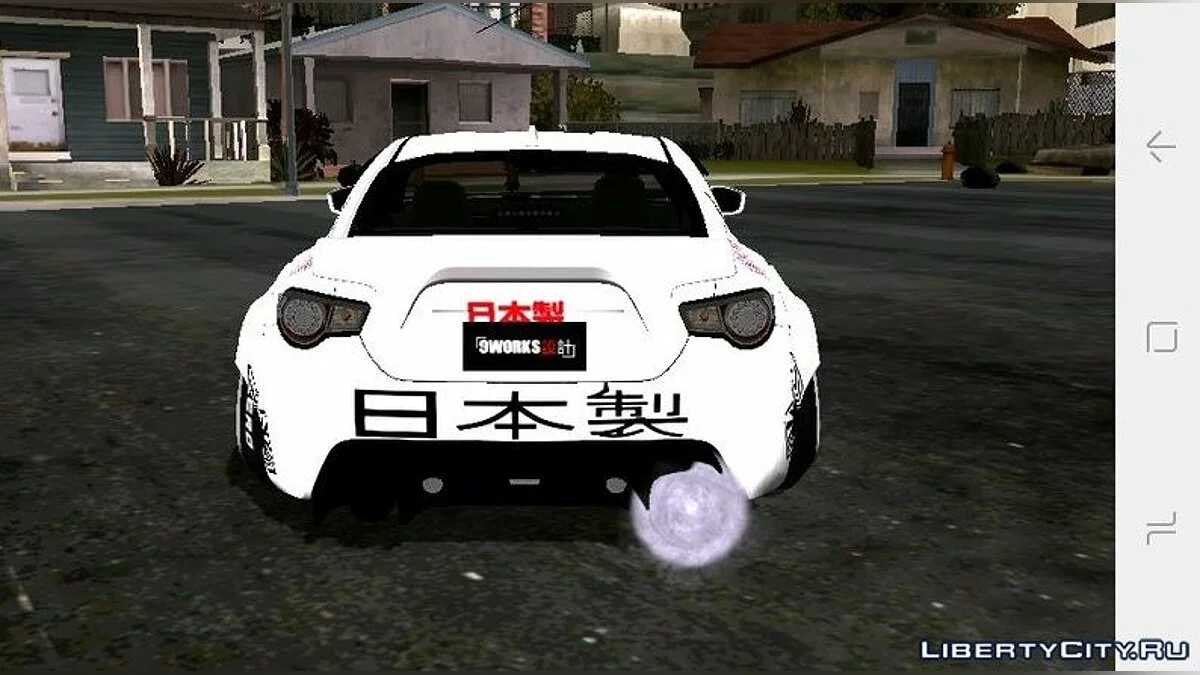 Toyota GT86 RB KJ 2014 / GTA San Andreas (iOS, Android)