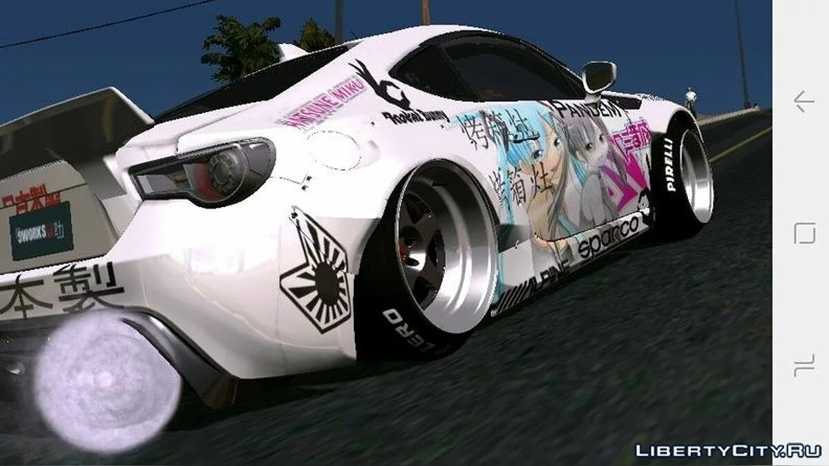 Toyota GT86 RB KJ 2014 / GTA San Andreas (iOS, Android)