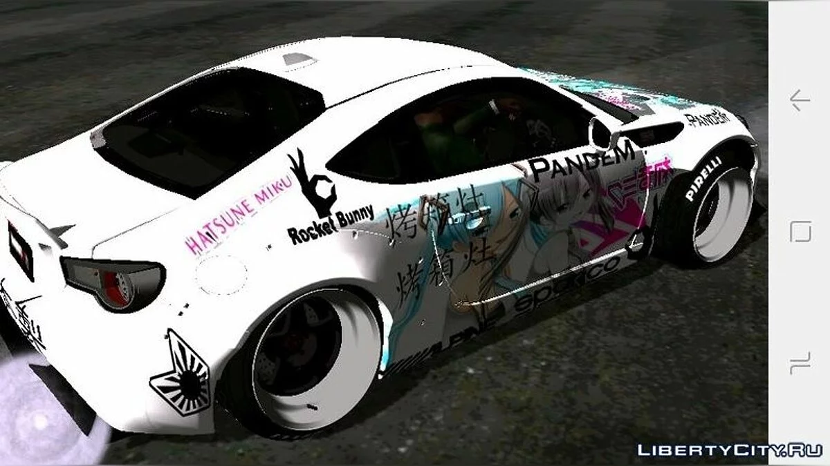 Toyota GT86 RB KJ 2014 / GTA San Andreas (iOS, Android)